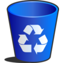 download Trashcan Papelera clipart image with 0 hue color