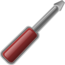 download Screwdriver clipart image with 0 hue color