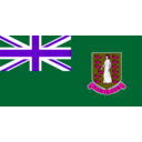 download Flag Of British Virgin Islands clipart image with 270 hue color