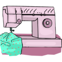 download Sewing Machine clipart image with 315 hue color