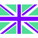 download Uk Flag clipart image with 270 hue color