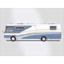 download Land Yacht Motorhome clipart image with 0 hue color