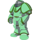 download Space Armour clipart image with 90 hue color