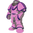 download Space Armour clipart image with 270 hue color
