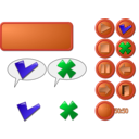 download Bunch O Buttons Christop clipart image with 135 hue color