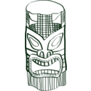 download Tiki clipart image with 135 hue color