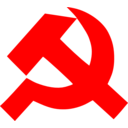download Hammer And Sickle clipart image with 0 hue color