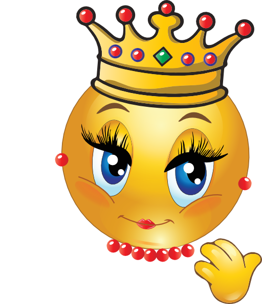 Queen Smiley Emoticon Clipart | i2Clipart - Royalty Free Public Domain