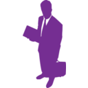download Businessman clipart image with 45 hue color