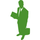 download Businessman clipart image with 225 hue color
