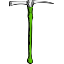 download Pickaxe clipart image with 45 hue color