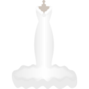 download Wedding Dress 2 clipart image with 90 hue color