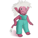 download Troll clipart image with 315 hue color