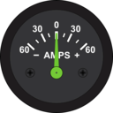 download Automotive Amp Meter clipart image with 90 hue color