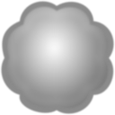 download Cloud Or Pom Pon clipart image with 270 hue color