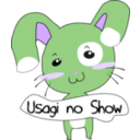 download Usagi No Show clipart image with 270 hue color