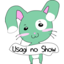 download Usagi No Show clipart image with 315 hue color