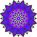 download Mandala Yellow clipart image with 225 hue color