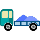 download Camioneta clipart image with 180 hue color
