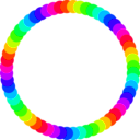 download 60 Circle Ring clipart image with 45 hue color