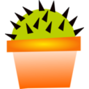 download Kaktus clipart image with 0 hue color