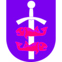 download Gdynia Coat Of Arms clipart image with 270 hue color