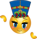 Pharaoh Girl Smiley Emoticon