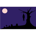download Macabre Hanging clipart image with 315 hue color