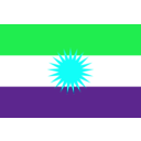 download Flag Of Kurdistan clipart image with 135 hue color