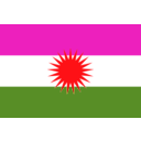 download Flag Of Kurdistan clipart image with 315 hue color