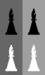 2d Chess Set Bishop