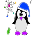 download Linux Penguin clipart image with 225 hue color