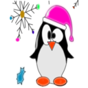 download Linux Penguin clipart image with 315 hue color