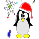 download Linux Penguin clipart image with 0 hue color