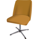 download 70s Chair clipart image with 180 hue color