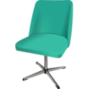 download 70s Chair clipart image with 315 hue color