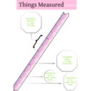 download Things Measured clipart image with 90 hue color