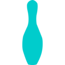 download Bowling Pin Opurple clipart image with 270 hue color