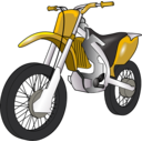 download Motobike clipart image with 45 hue color