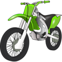 download Motobike clipart image with 90 hue color