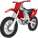 download Motobike clipart image with 0 hue color