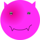 download Smiley Devil clipart image with 270 hue color