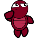 download Turtle Thinking clipart image with 225 hue color