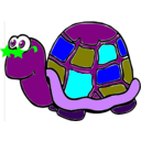 download Tortuga clipart image with 180 hue color