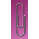 download Paperclip clipart image with 135 hue color