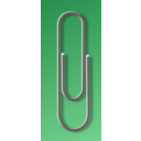 download Paperclip clipart image with 315 hue color