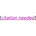 download Citation Needed clipart image with 90 hue color