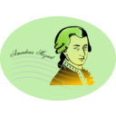 download Mozart clipart image with 45 hue color