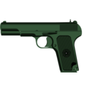download Tokarev Tt 33 clipart image with 270 hue color