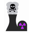 download No Nukes clipart image with 225 hue color